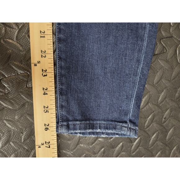 Good American Skinny‎ Jeans Good Legs Crop Size 2 /24" Waist Dark Wash Stretch - Picture 8 of 8